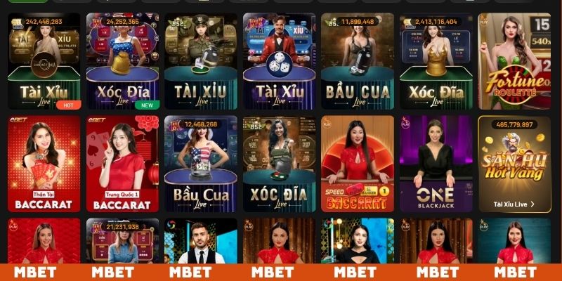 Live Casino MBET xứng đáng là điểm đến của người chơi