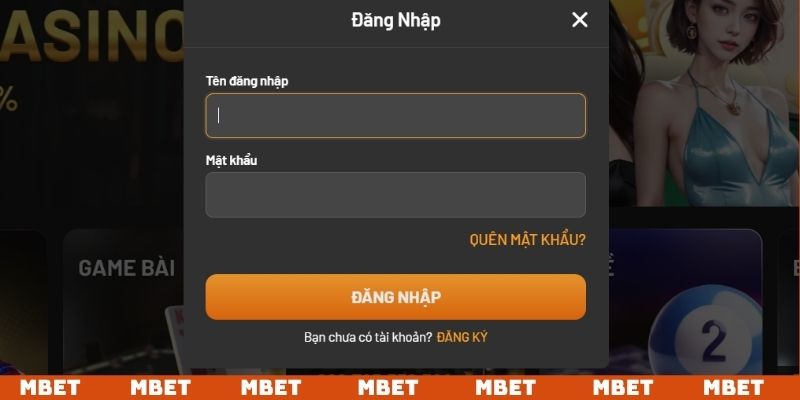Thực hiện đăng nhập MBET để đảm bảo an toàn tuyệt đối